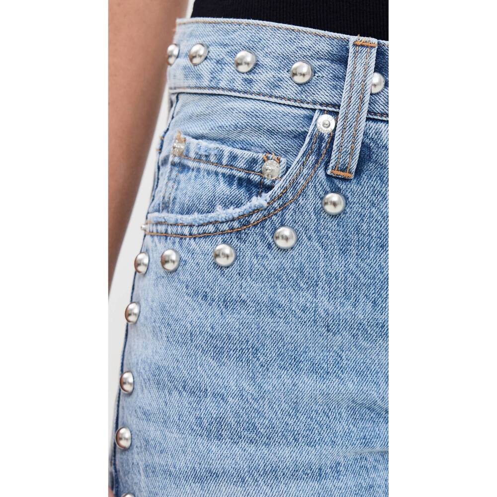 NEW PISTOLA lexi studded jeans in satellite - Picture 5 of 5